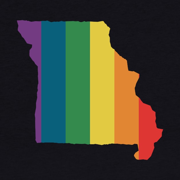 Missouri State Rainbow. by n23tees